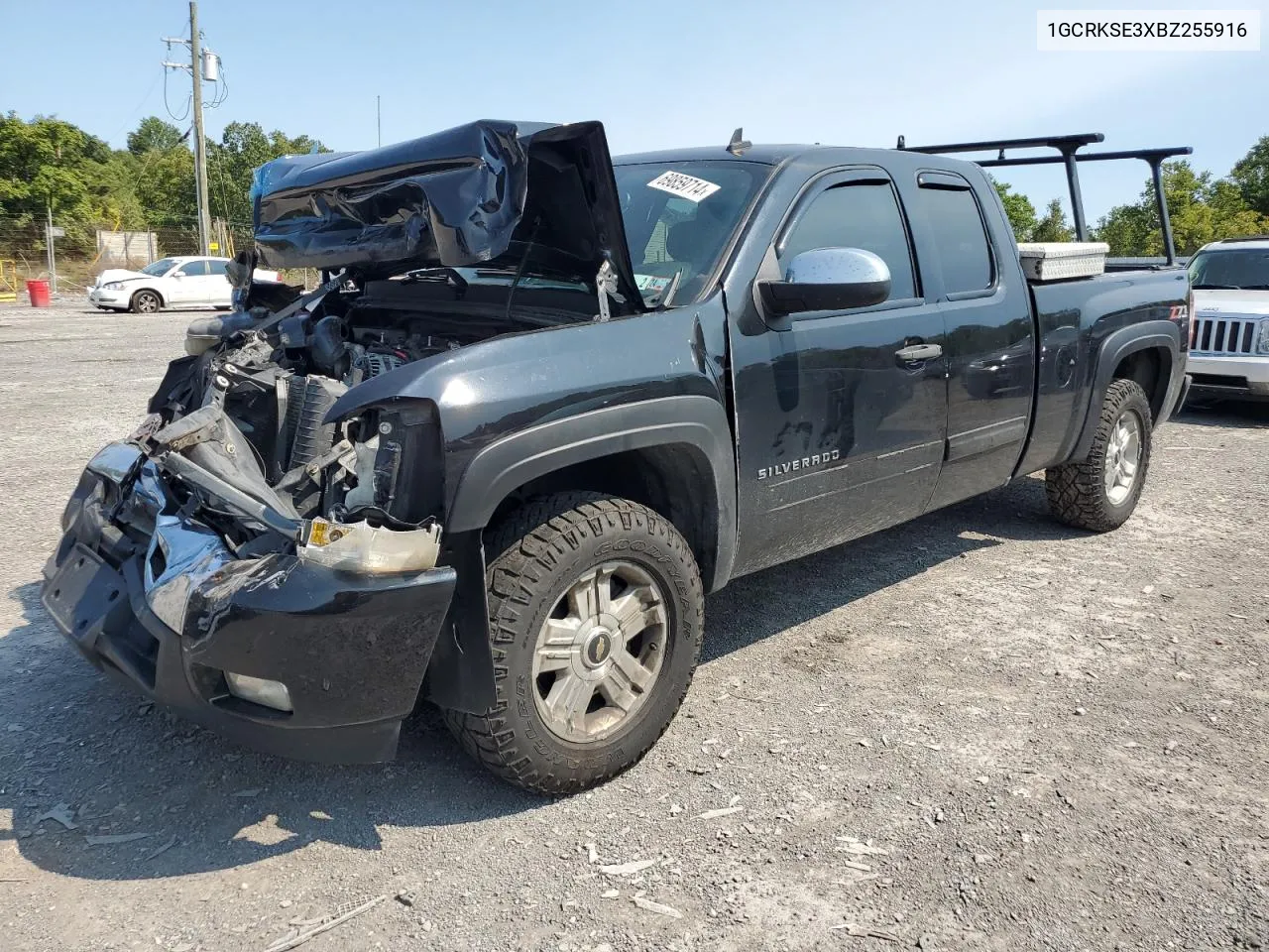 2011 Chevrolet Silverado K1500 Lt VIN: 1GCRKSE3XBZ255916 Lot: 69859714