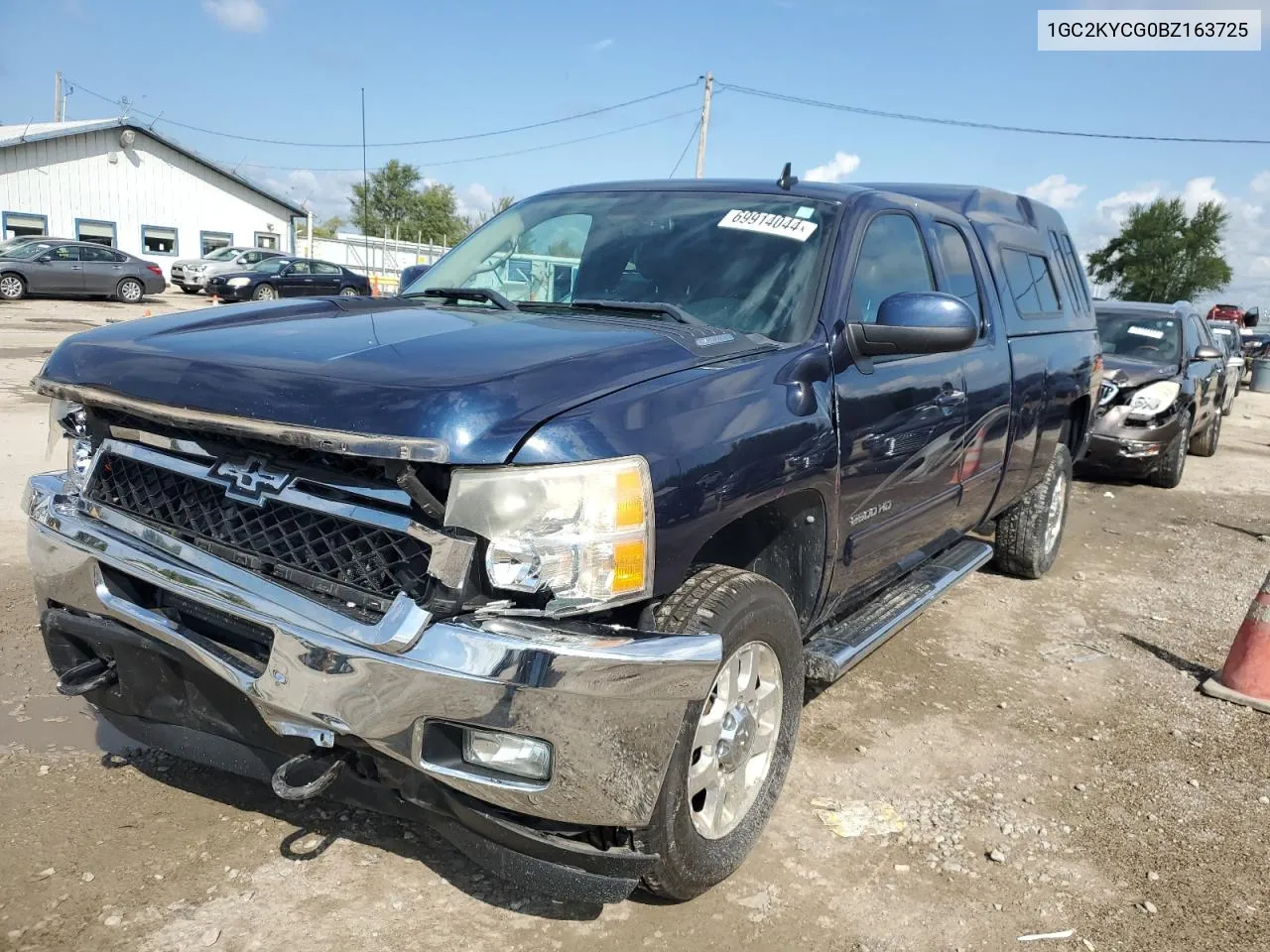 2011 Chevrolet Silverado K2500 Heavy Duty Ltz VIN: 1GC2KYCG0BZ163725 Lot: 69914044