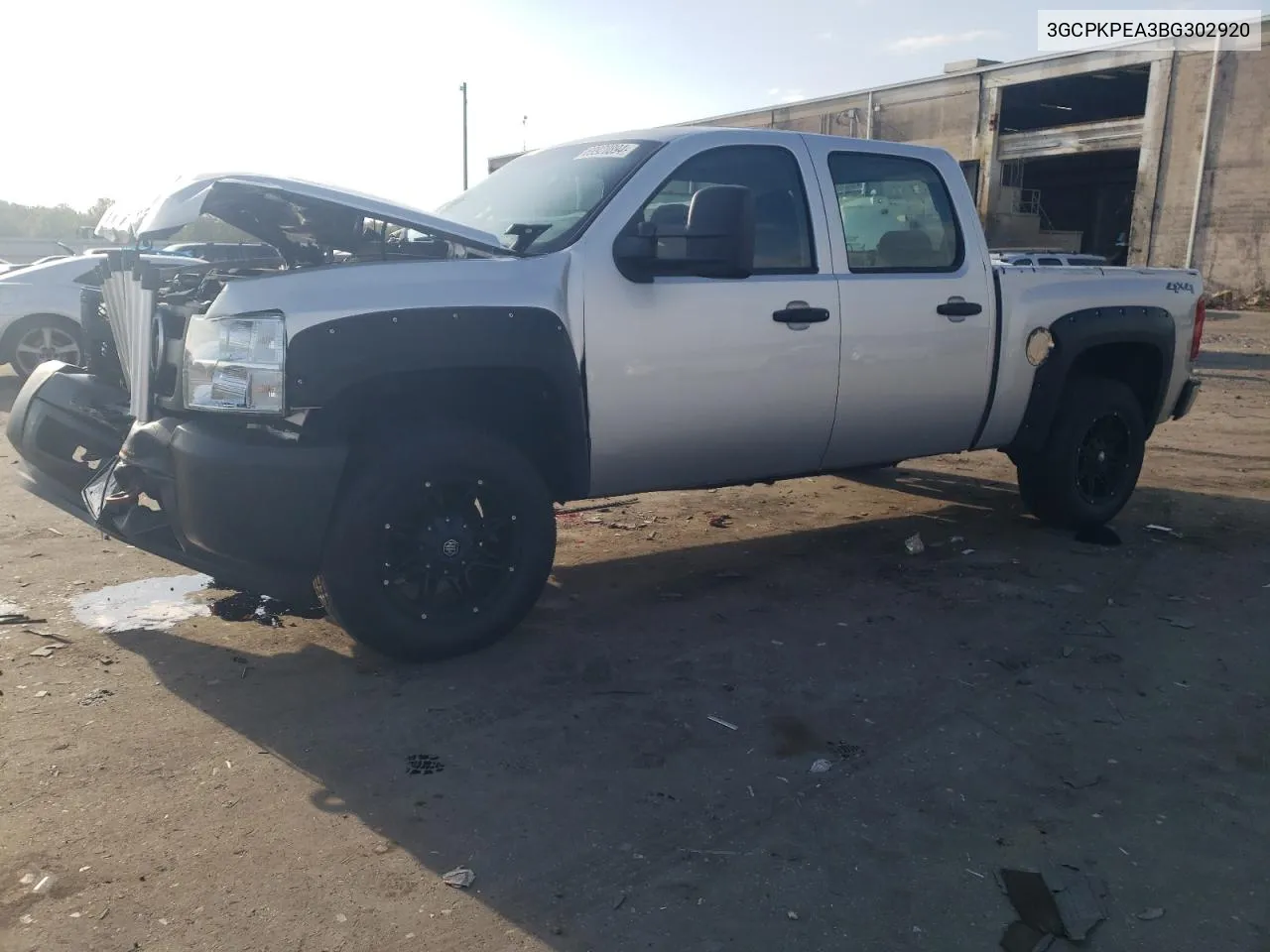 2011 Chevrolet Silverado K1500 VIN: 3GCPKPEA3BG302920 Lot: 69920894