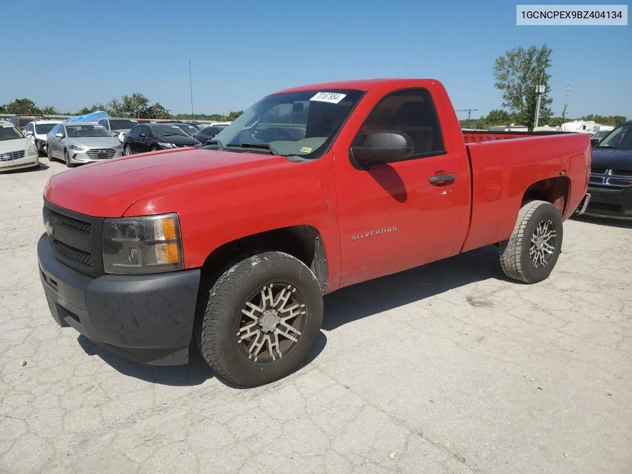 2011 Chevrolet Silverado C1500 VIN: 1GCNCPEX9BZ404134 Lot: 70187984