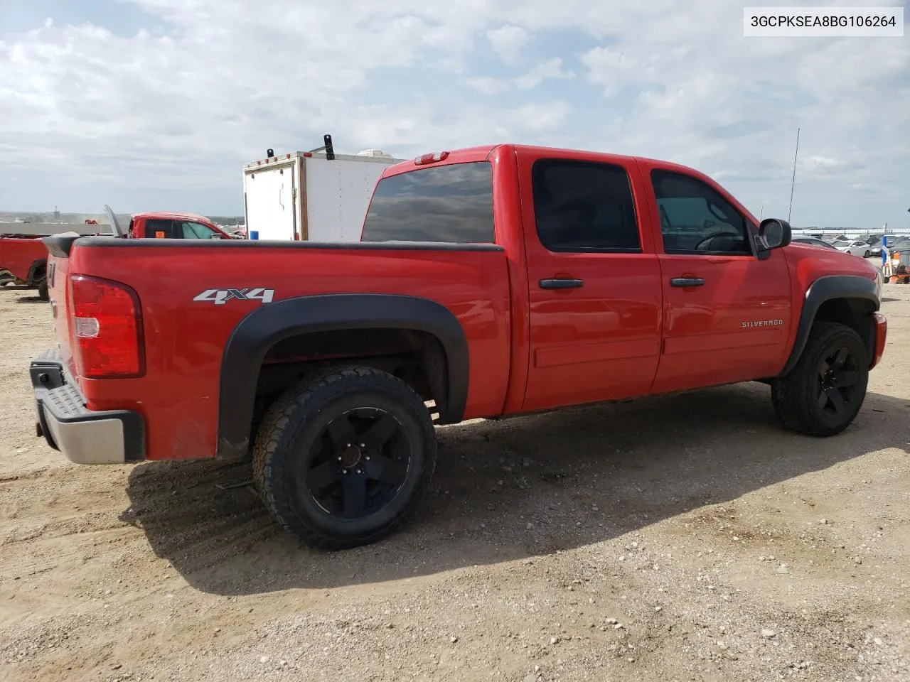 3GCPKSEA8BG106264 2011 Chevrolet Silverado K1500 Lt