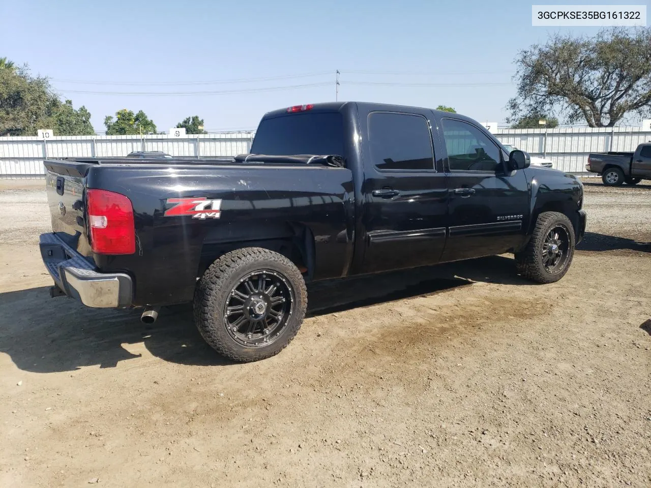 2011 Chevrolet Silverado K1500 Lt VIN: 3GCPKSE35BG161322 Lot: 70340914