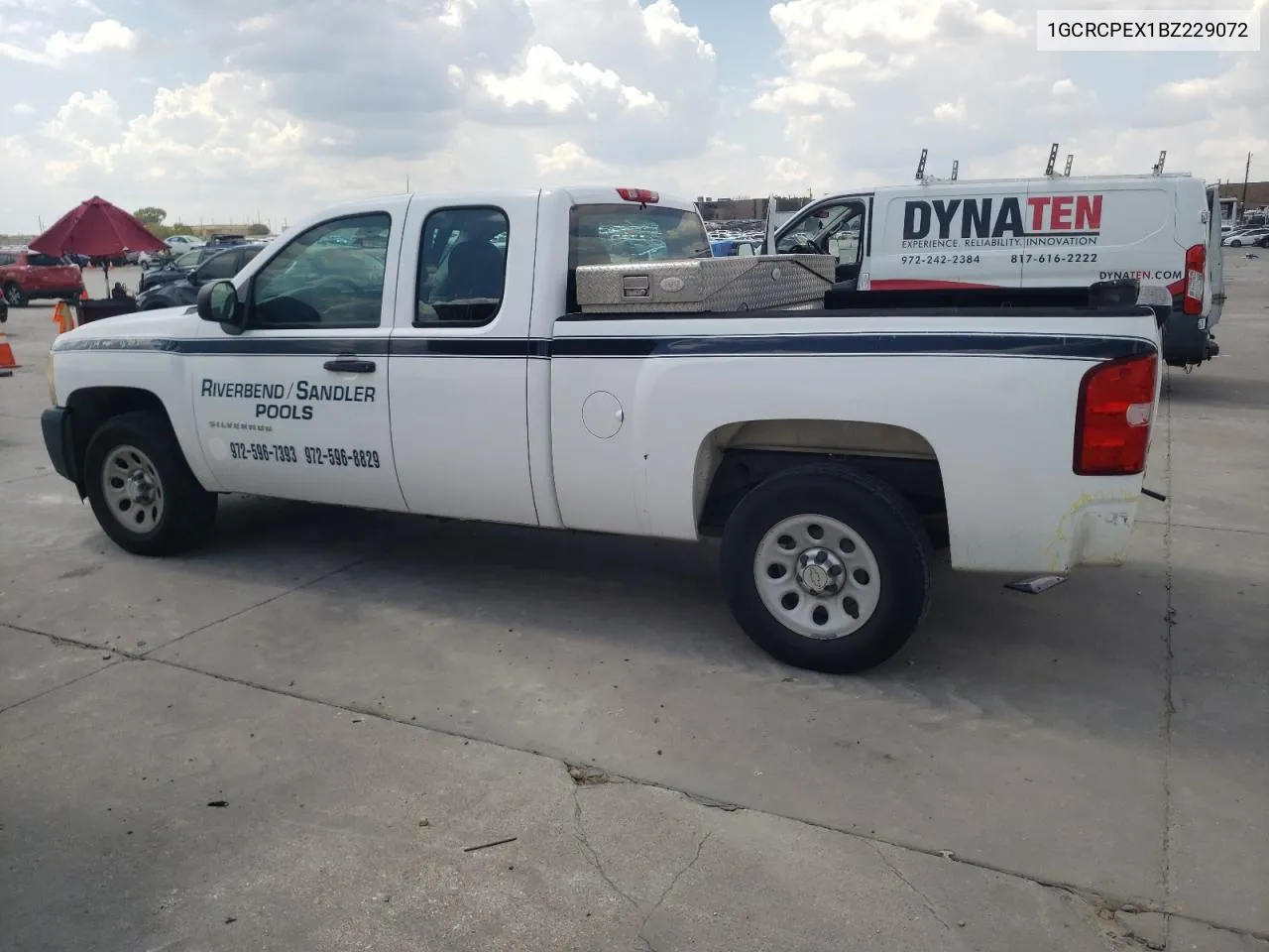 1GCRCPEX1BZ229072 2011 Chevrolet Silverado C1500