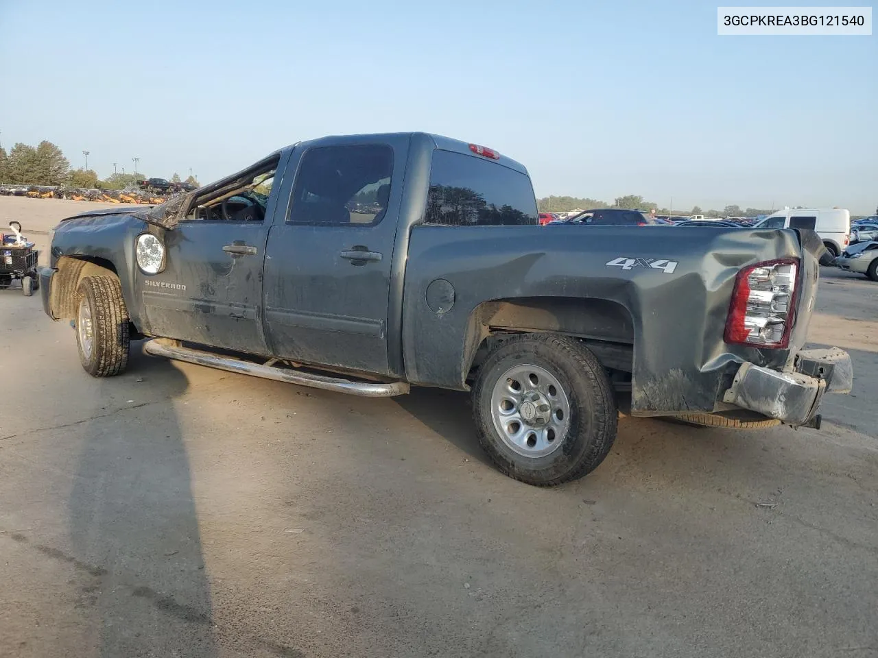 2011 Chevrolet Silverado K1500 Ls VIN: 3GCPKREA3BG121540 Lot: 70410524