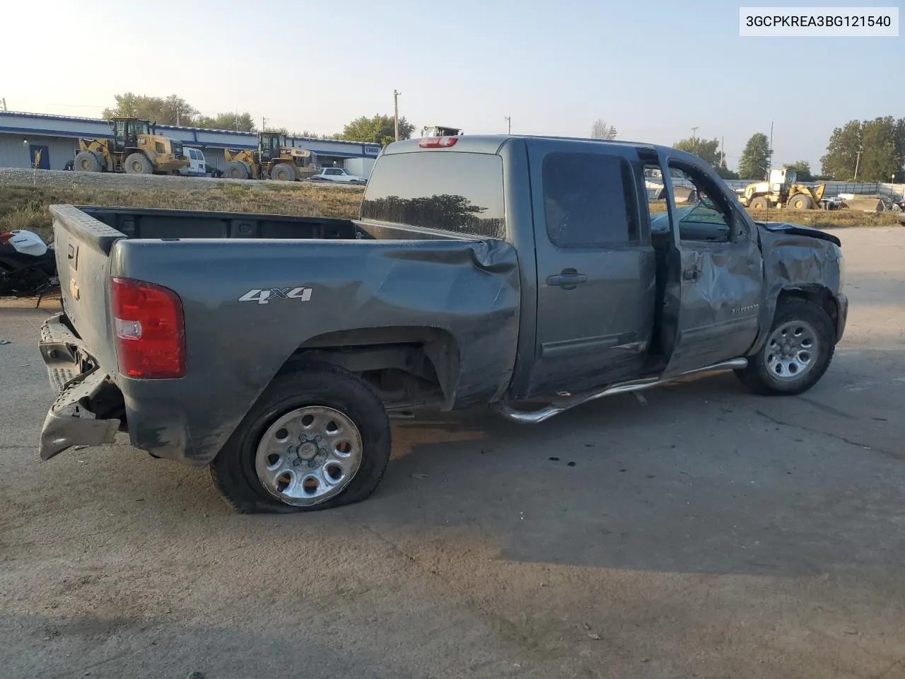 2011 Chevrolet Silverado K1500 Ls VIN: 3GCPKREA3BG121540 Lot: 70410524