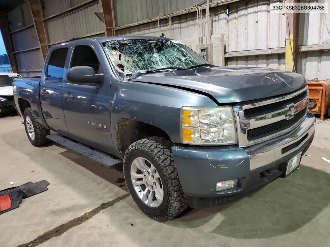 3GCPKSE32BG304758 2011 Chevrolet Silverado K1500 Lt