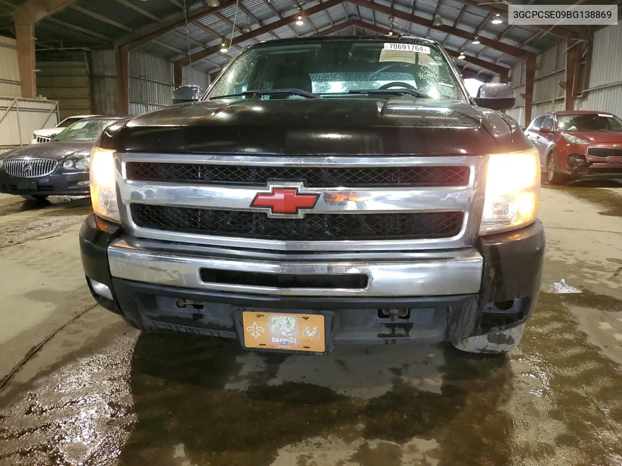 2011 Chevrolet Silverado C1500 Lt VIN: 3GCPCSE09BG138869 Lot: 70691764