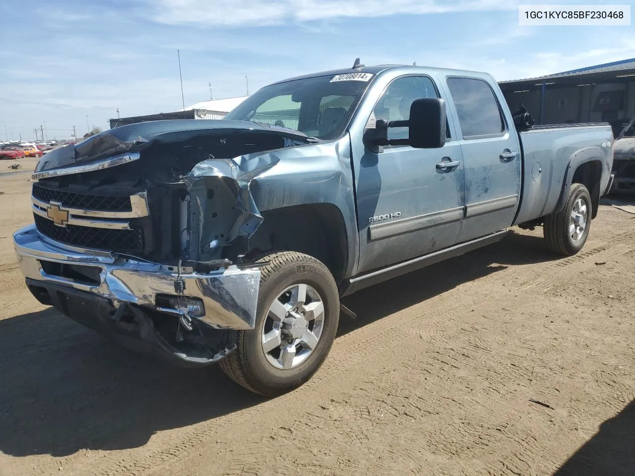 2011 Chevrolet Silverado K2500 Heavy Duty Ltz VIN: 1GC1KYC85BF230468 Lot: 70708014