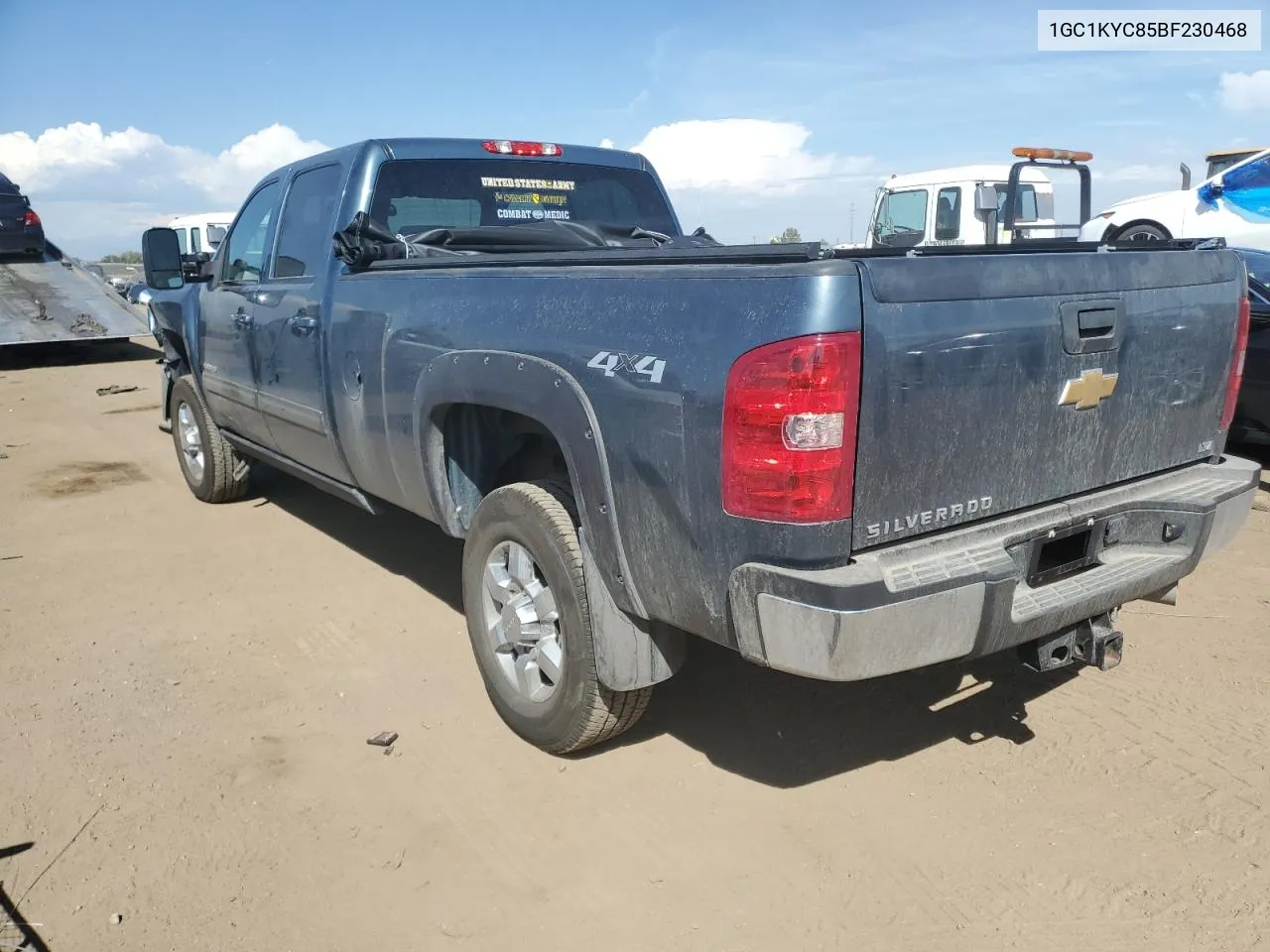 2011 Chevrolet Silverado K2500 Heavy Duty Ltz VIN: 1GC1KYC85BF230468 Lot: 70708014