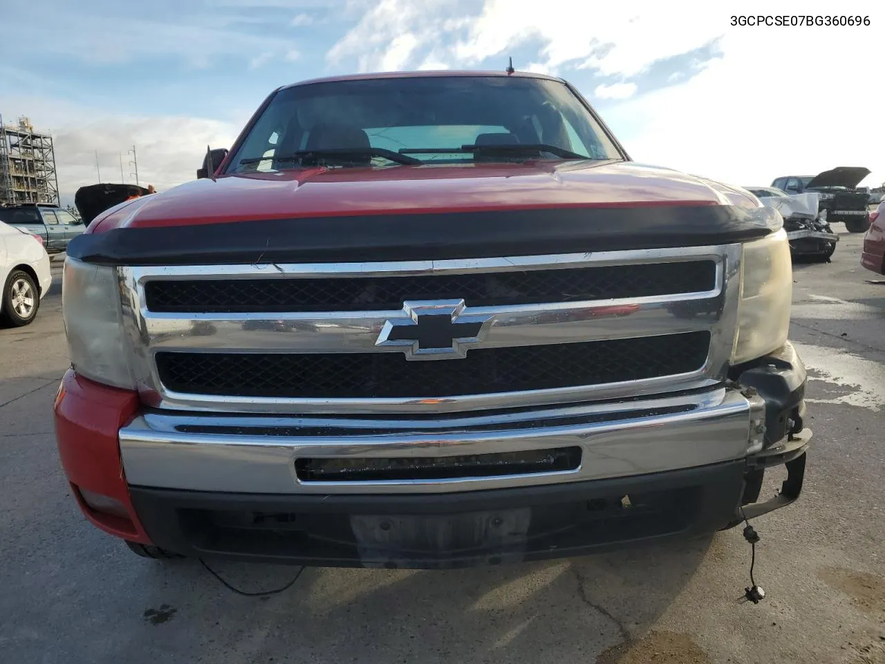 2011 Chevrolet Silverado C1500 Lt VIN: 3GCPCSE07BG360696 Lot: 70785114