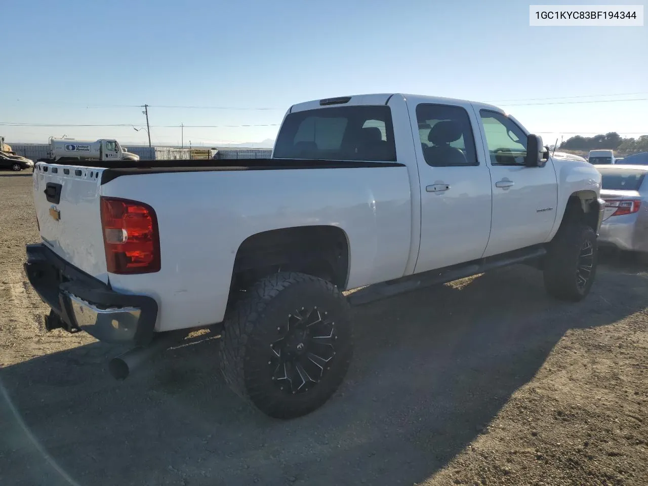 2011 Chevrolet Silverado K2500 Heavy Duty Ltz VIN: 1GC1KYC83BF194344 Lot: 70787114