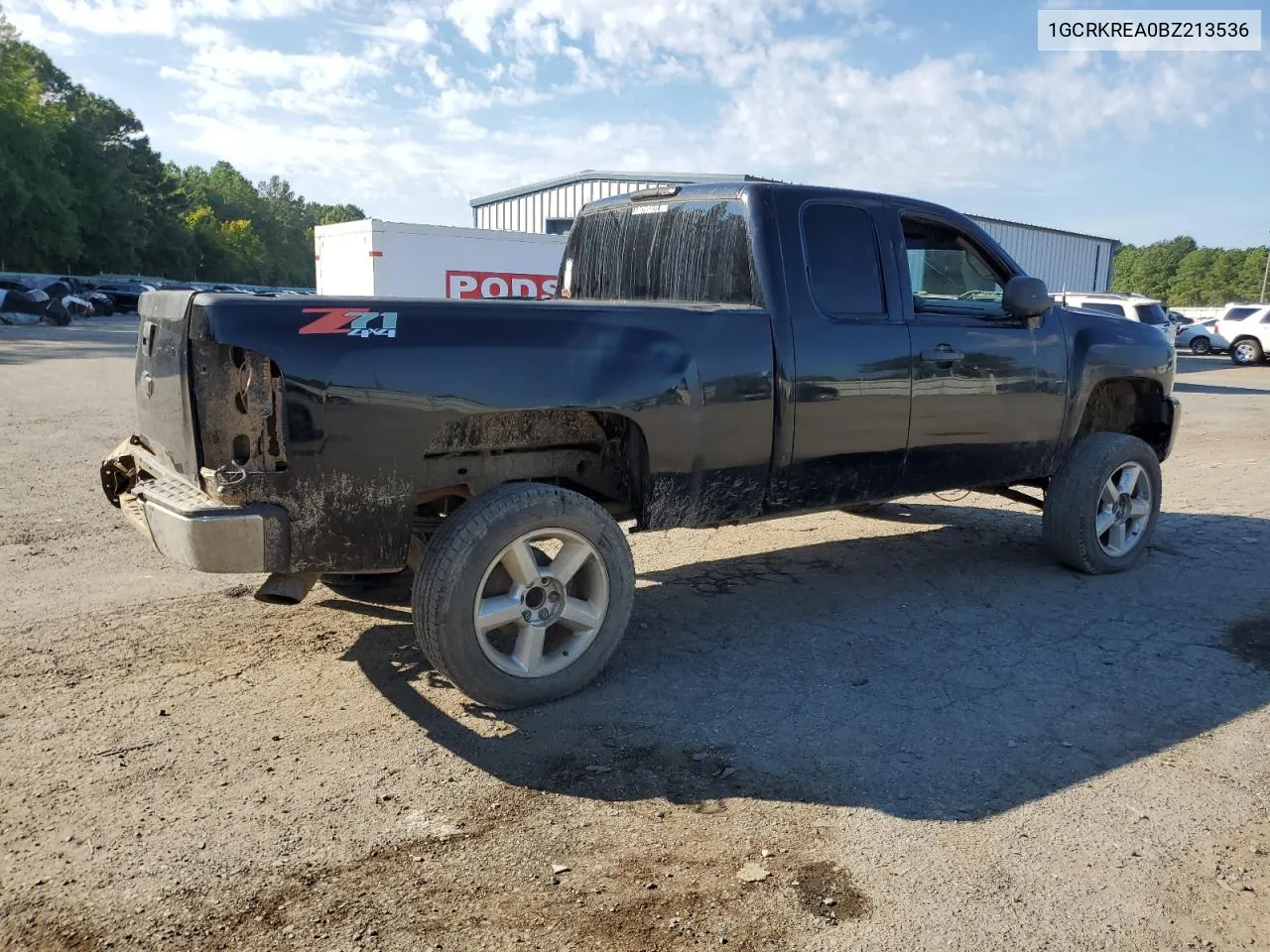 2011 Chevrolet Silverado K1500 Ls VIN: 1GCRKREA0BZ213536 Lot: 70850654