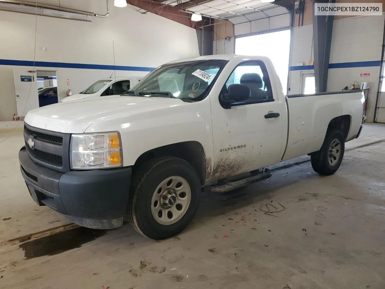 2011 Chevrolet Silverado C1500 VIN: 1GCNCPEX1BZ124790 Lot: 71104924