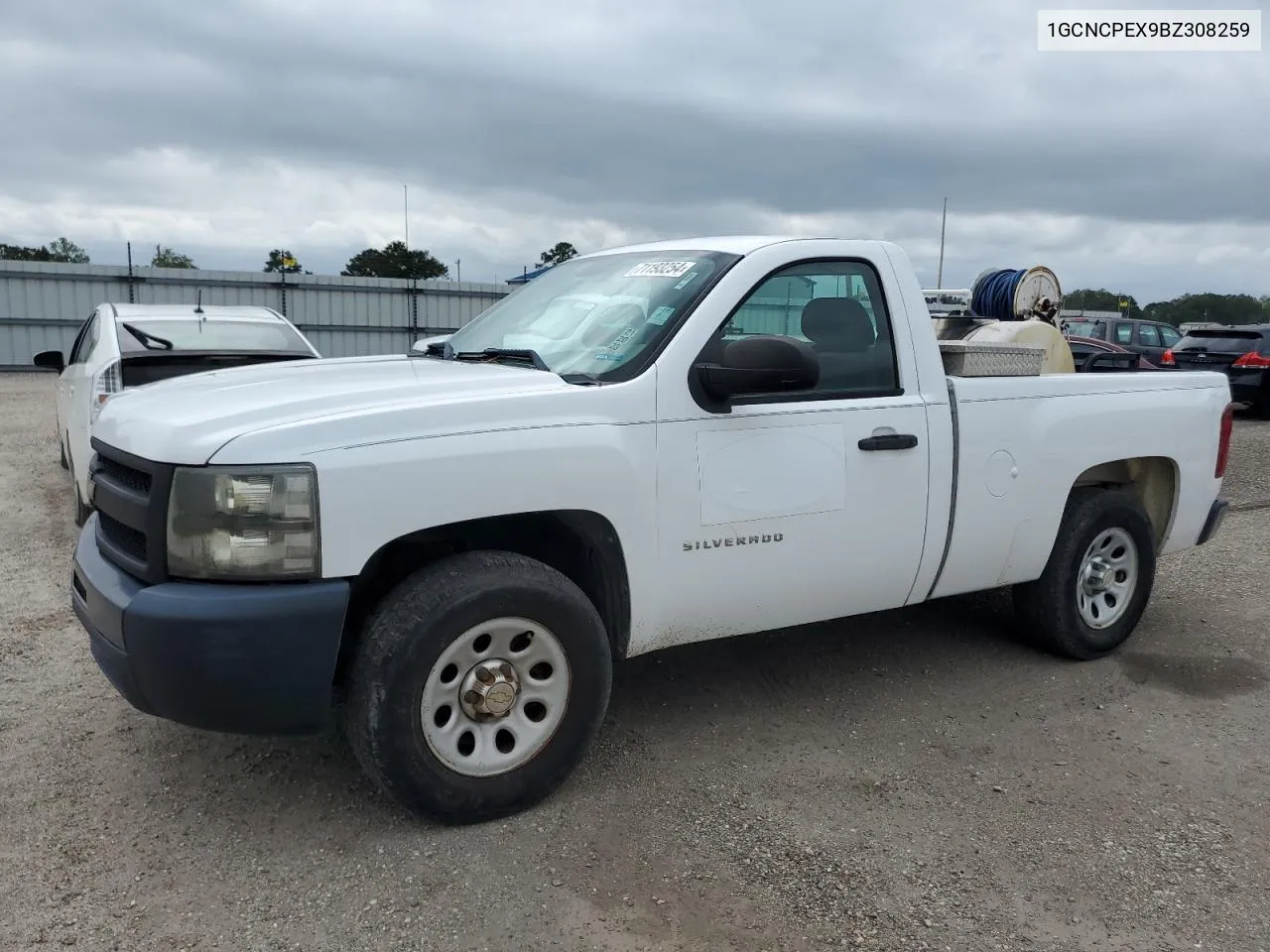 2011 Chevrolet Silverado C1500 VIN: 1GCNCPEX9BZ308259 Lot: 71193254