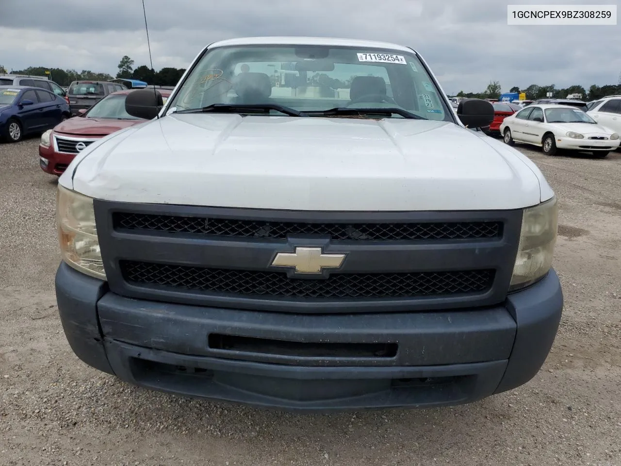 2011 Chevrolet Silverado C1500 VIN: 1GCNCPEX9BZ308259 Lot: 71193254