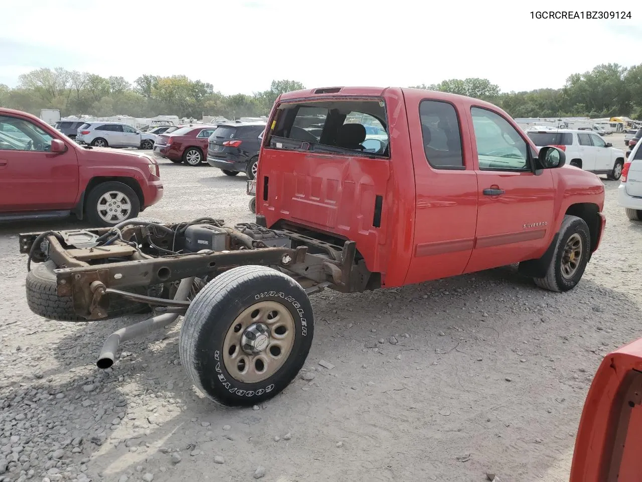 1GCRCREA1BZ309124 2011 Chevrolet Silverado C1500 Ls