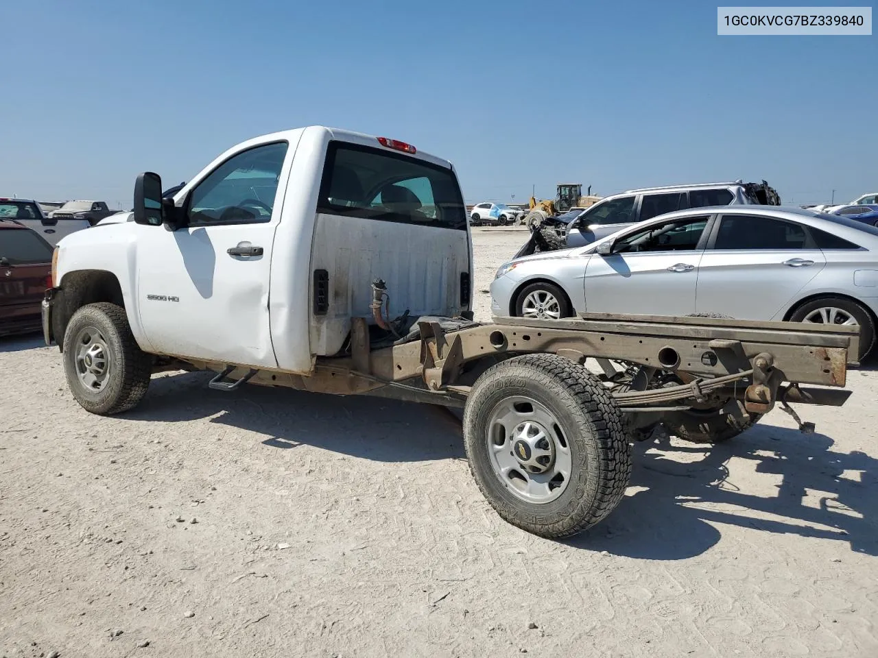 2011 Chevrolet Silverado K2500 Heavy Duty VIN: 1GC0KVCG7BZ339840 Lot: 71419504