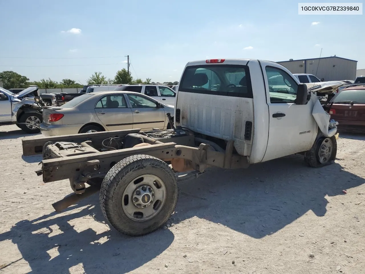 2011 Chevrolet Silverado K2500 Heavy Duty VIN: 1GC0KVCG7BZ339840 Lot: 71419504