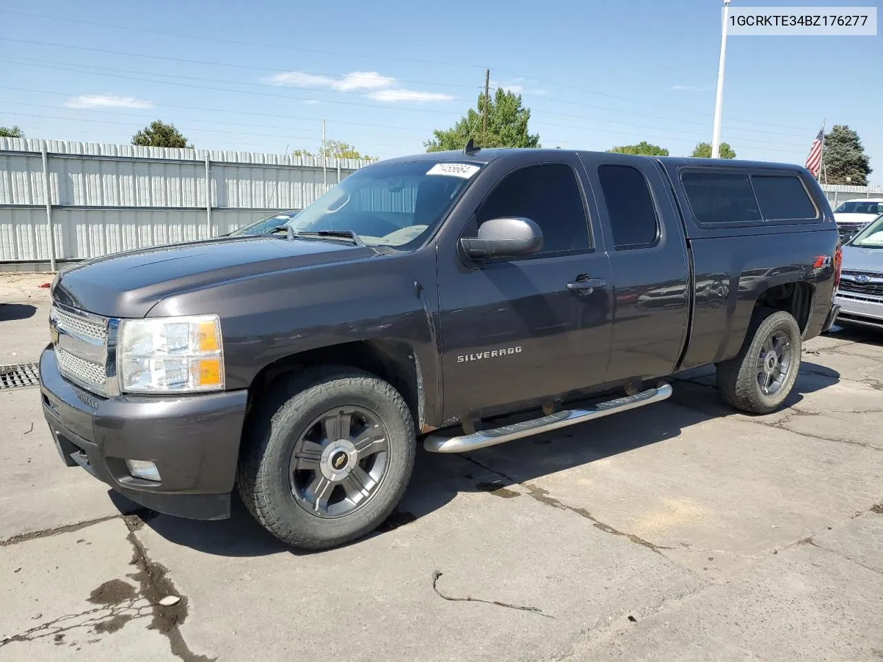 2011 Chevrolet Silverado K1500 Ltz VIN: 1GCRKTE34BZ176277 Lot: 71455664