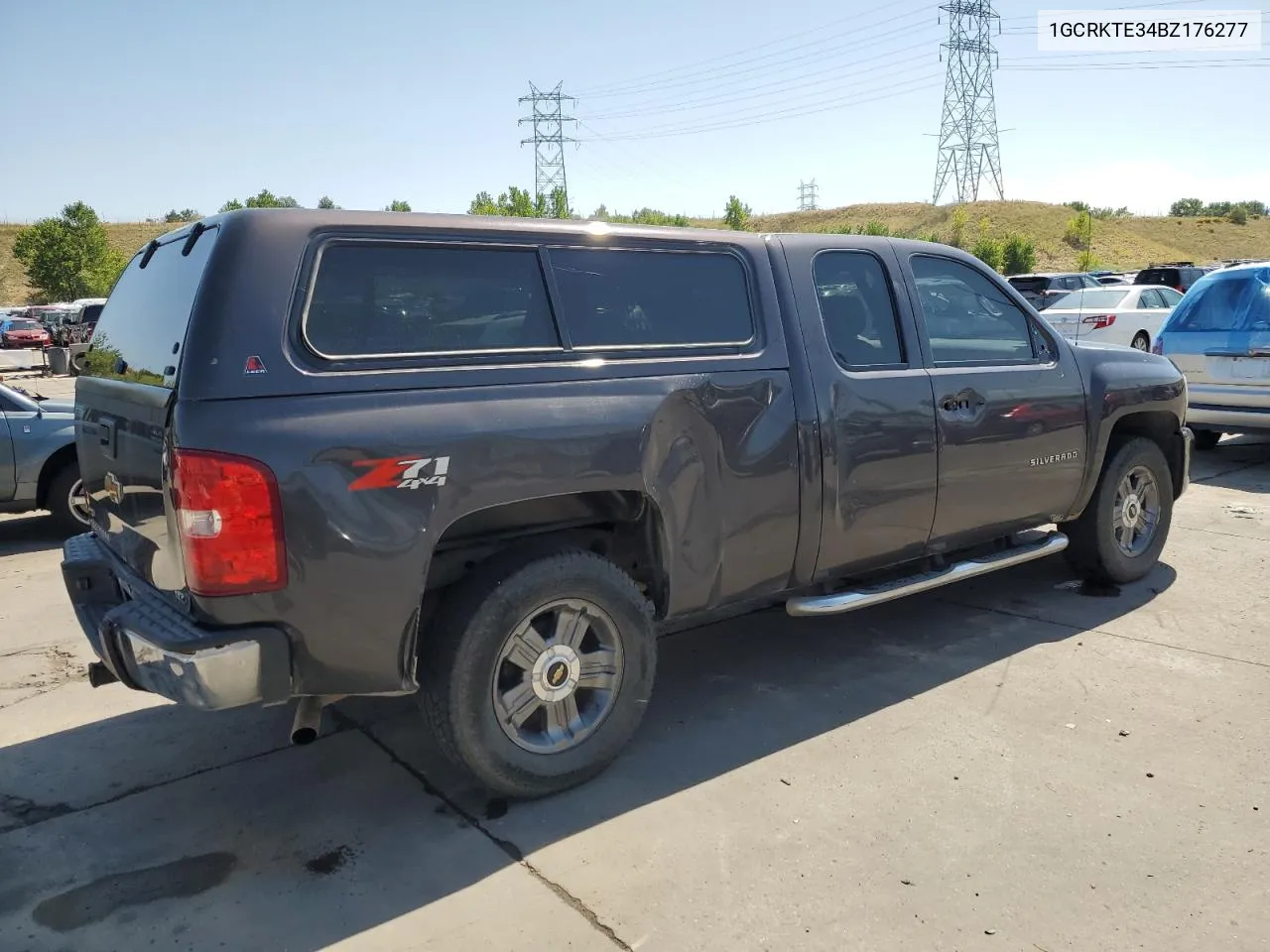 2011 Chevrolet Silverado K1500 Ltz VIN: 1GCRKTE34BZ176277 Lot: 71455664