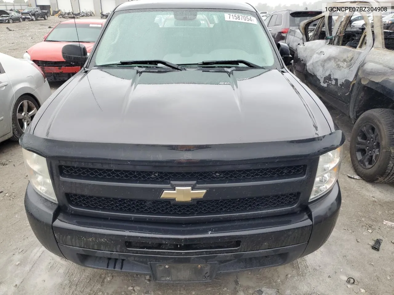 2011 Chevrolet Silverado C1500 VIN: 1GCNCPE07BZ304908 Lot: 71587054