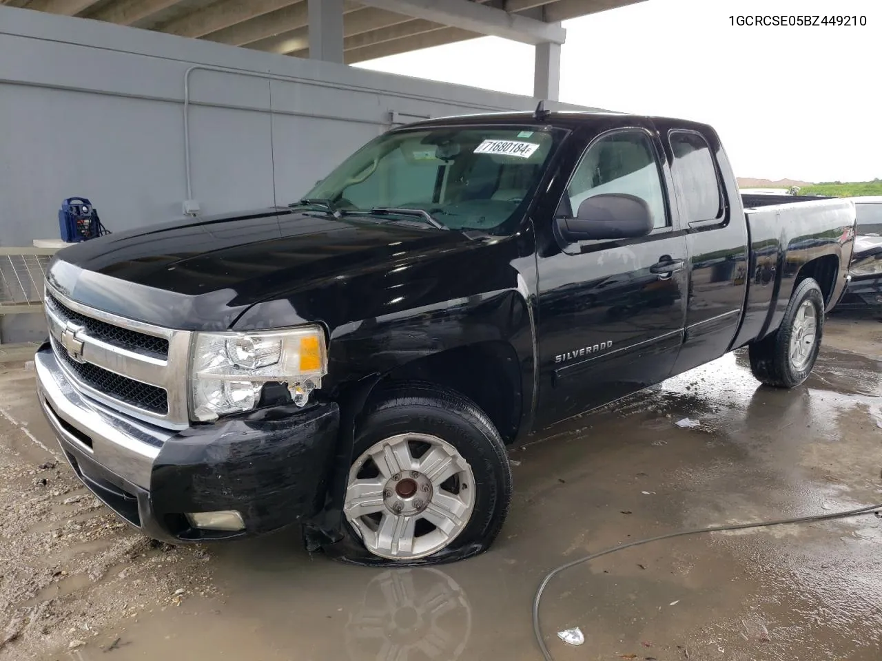 2011 Chevrolet Silverado C1500 Lt VIN: 1GCRCSE05BZ449210 Lot: 71680184