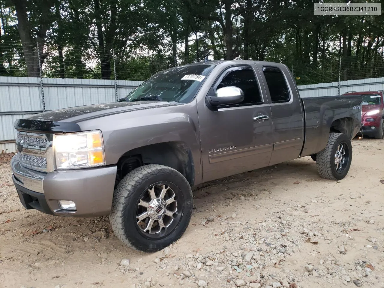 2011 Chevrolet Silverado K1500 Lt VIN: 1GCRKSE36BZ341210 Lot: 71780184