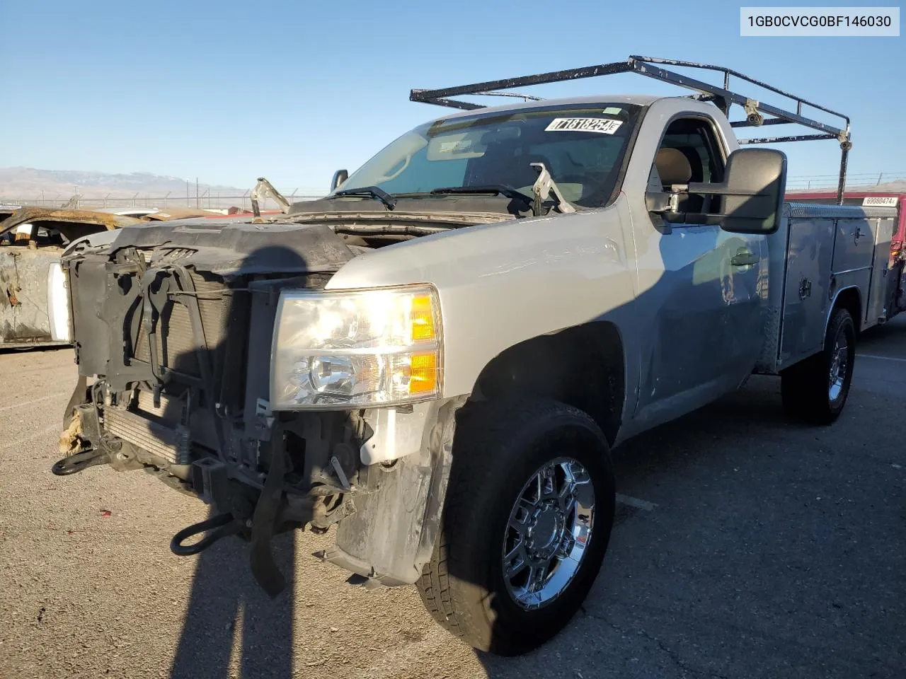 2011 Chevrolet Silverado C2500 Heavy Duty VIN: 1GB0CVCG0BF146030 Lot: 71818254