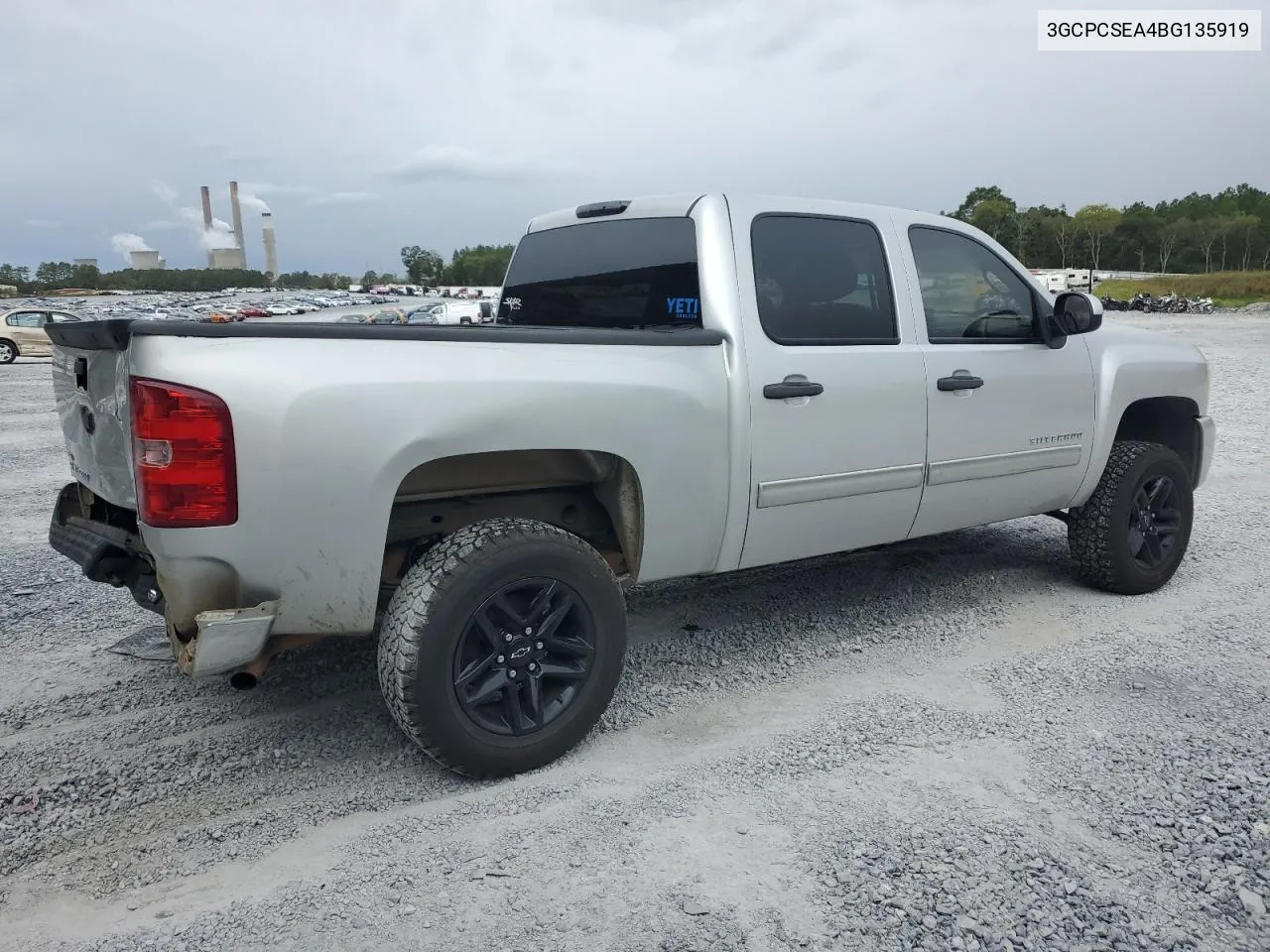 2011 Chevrolet Silverado C1500 Lt VIN: 3GCPCSEA4BG135919 Lot: 71828174