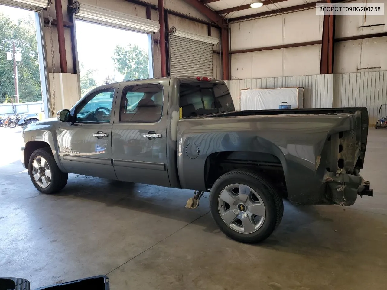 2011 Chevrolet Silverado C1500 Ltz VIN: 3GCPCTE09BG200258 Lot: 71958684