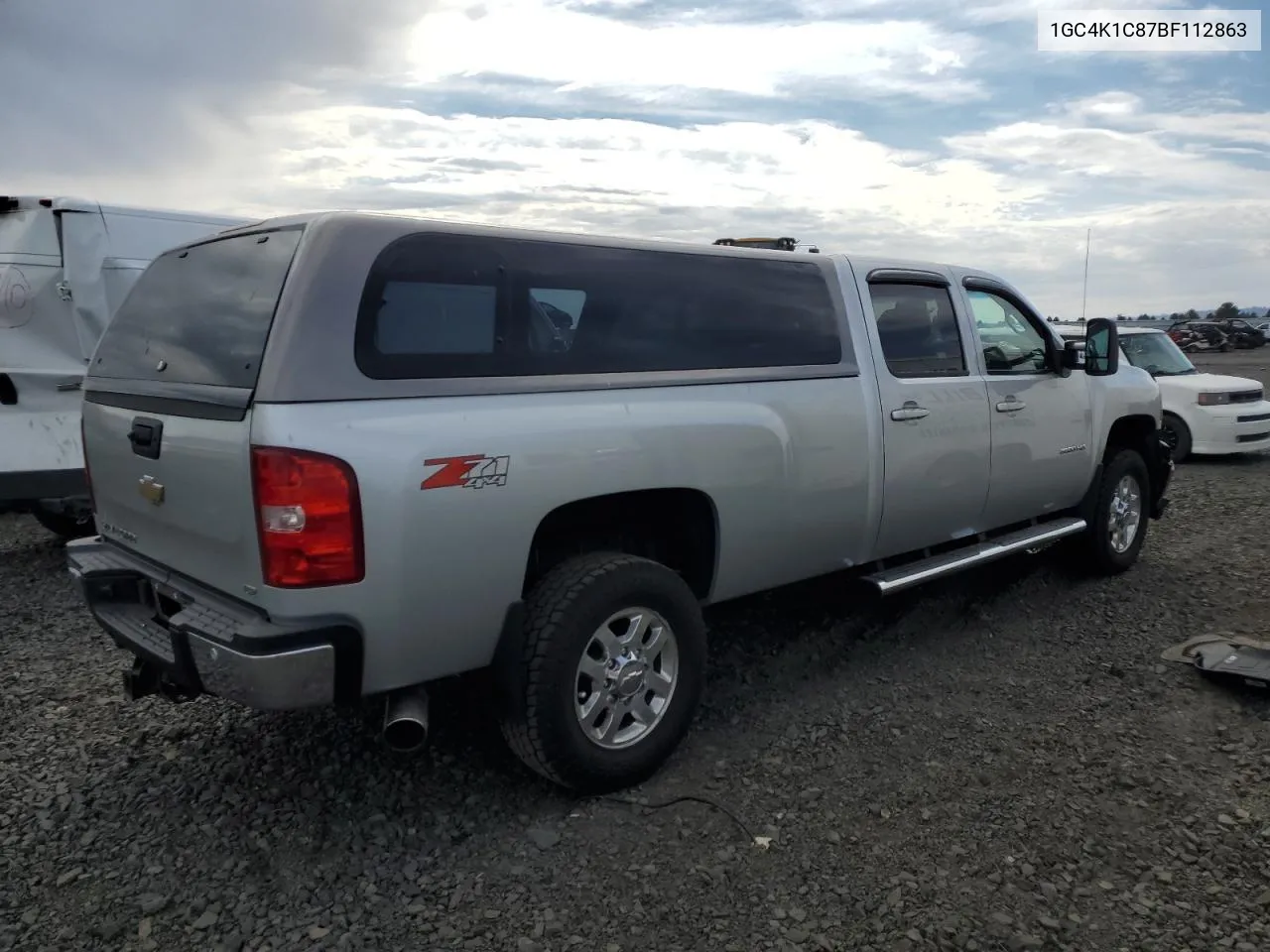 2011 Chevrolet Silverado K3500 Ltz VIN: 1GC4K1C87BF112863 Lot: 72008374