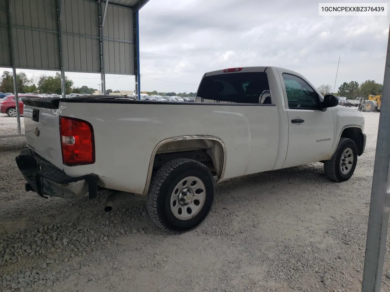 2011 Chevrolet Silverado C1500 VIN: 1GCNCPEXXBZ376439 Lot: 72122194