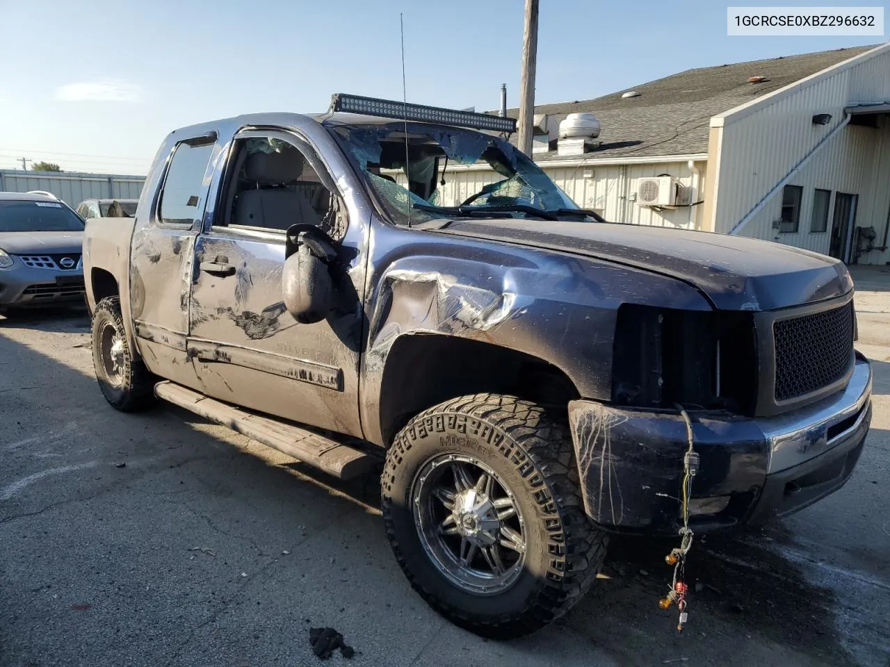 2011 Chevrolet Silverado C1500 Lt VIN: 1GCRCSE0XBZ296632 Lot: 72122444