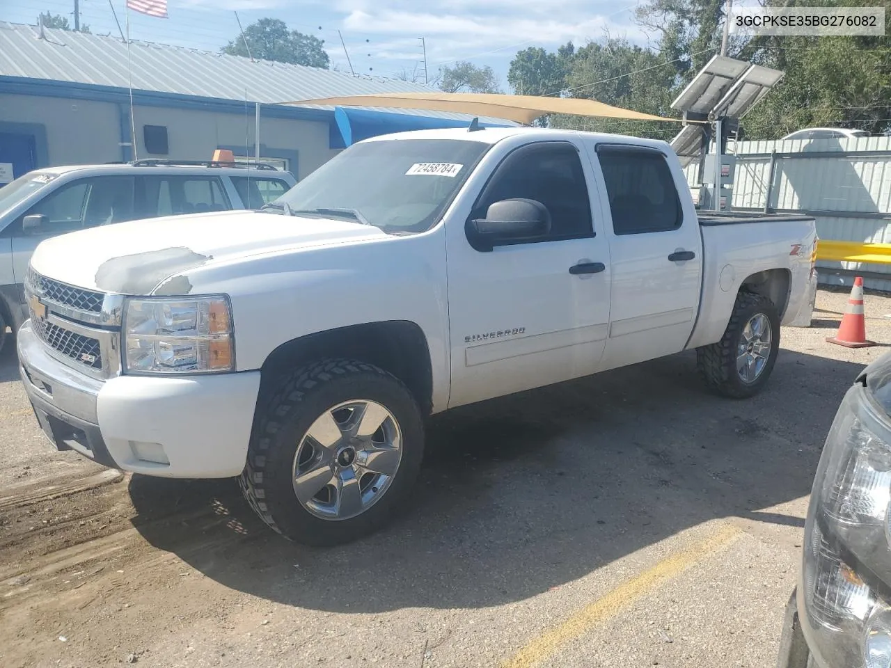 2011 Chevrolet Silverado K1500 Lt VIN: 3GCPKSE35BG276082 Lot: 72458784