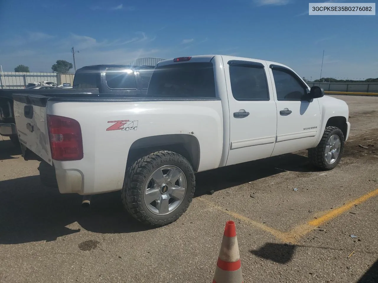 2011 Chevrolet Silverado K1500 Lt VIN: 3GCPKSE35BG276082 Lot: 72458784