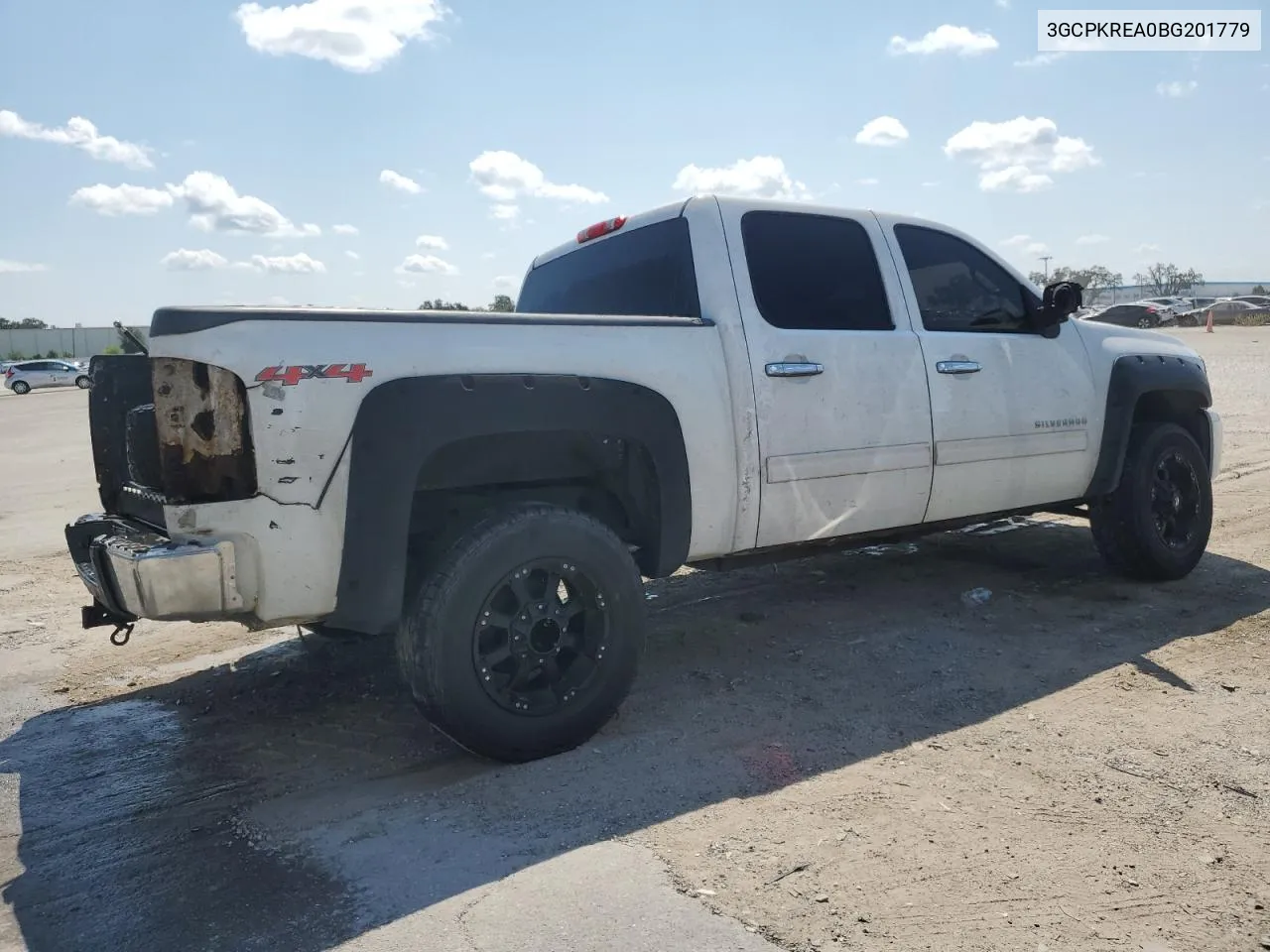 2011 Chevrolet Silverado K1500 Ls VIN: 3GCPKREA0BG201779 Lot: 72516074