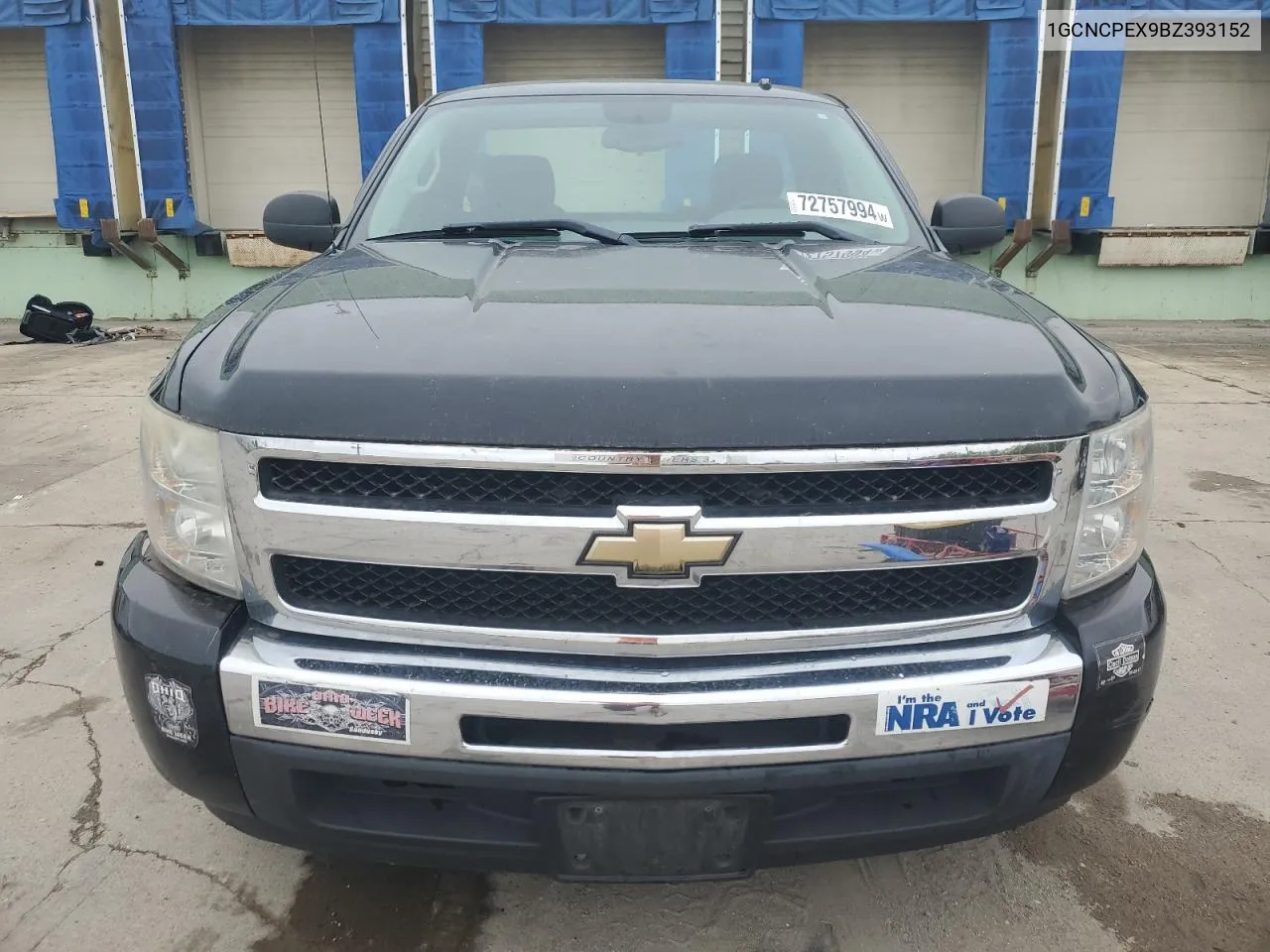 2011 Chevrolet Silverado C1500 VIN: 1GCNCPEX9BZ393152 Lot: 72757994