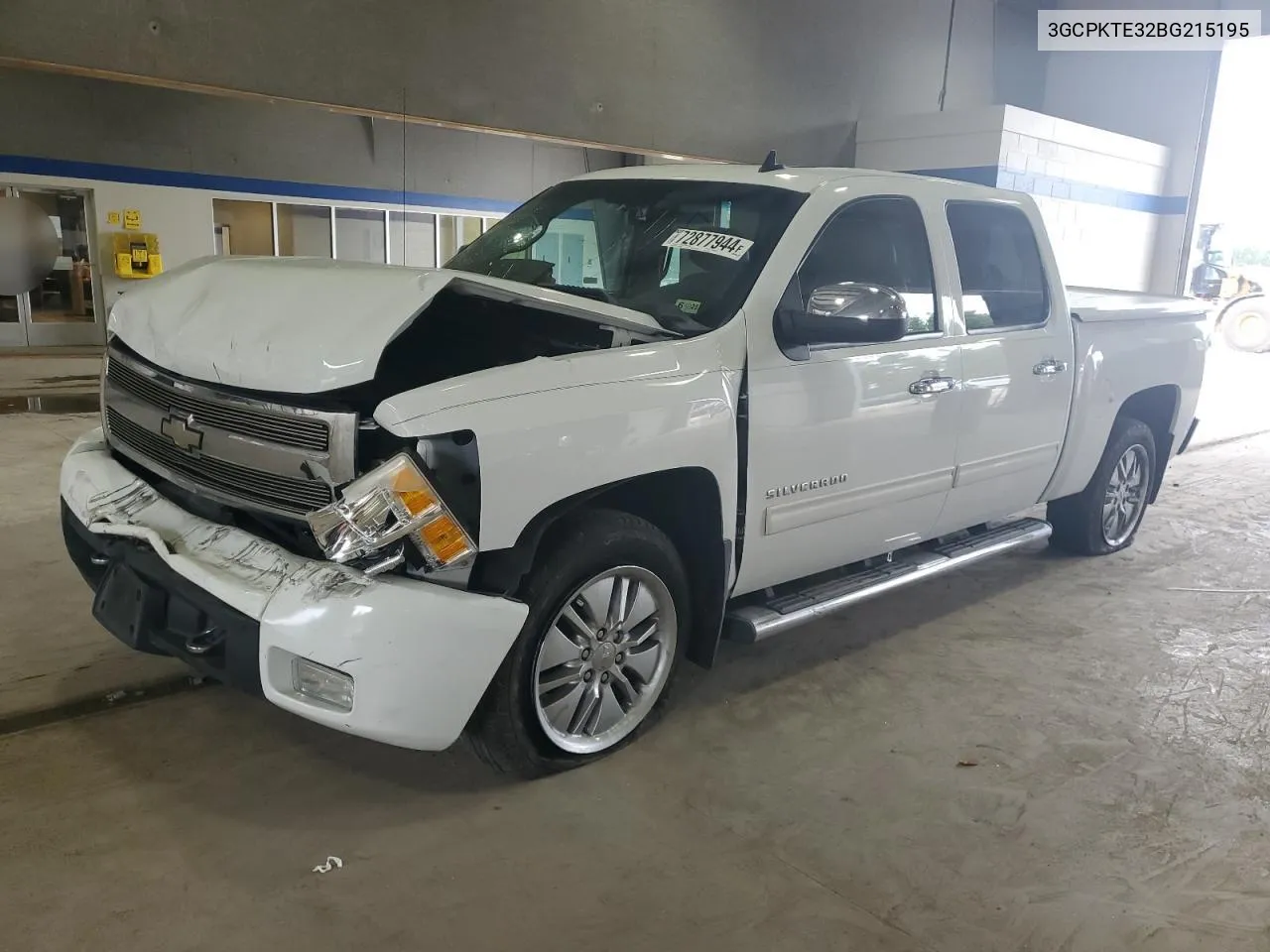 2011 Chevrolet Silverado K1500 Ltz VIN: 3GCPKTE32BG215195 Lot: 72877944