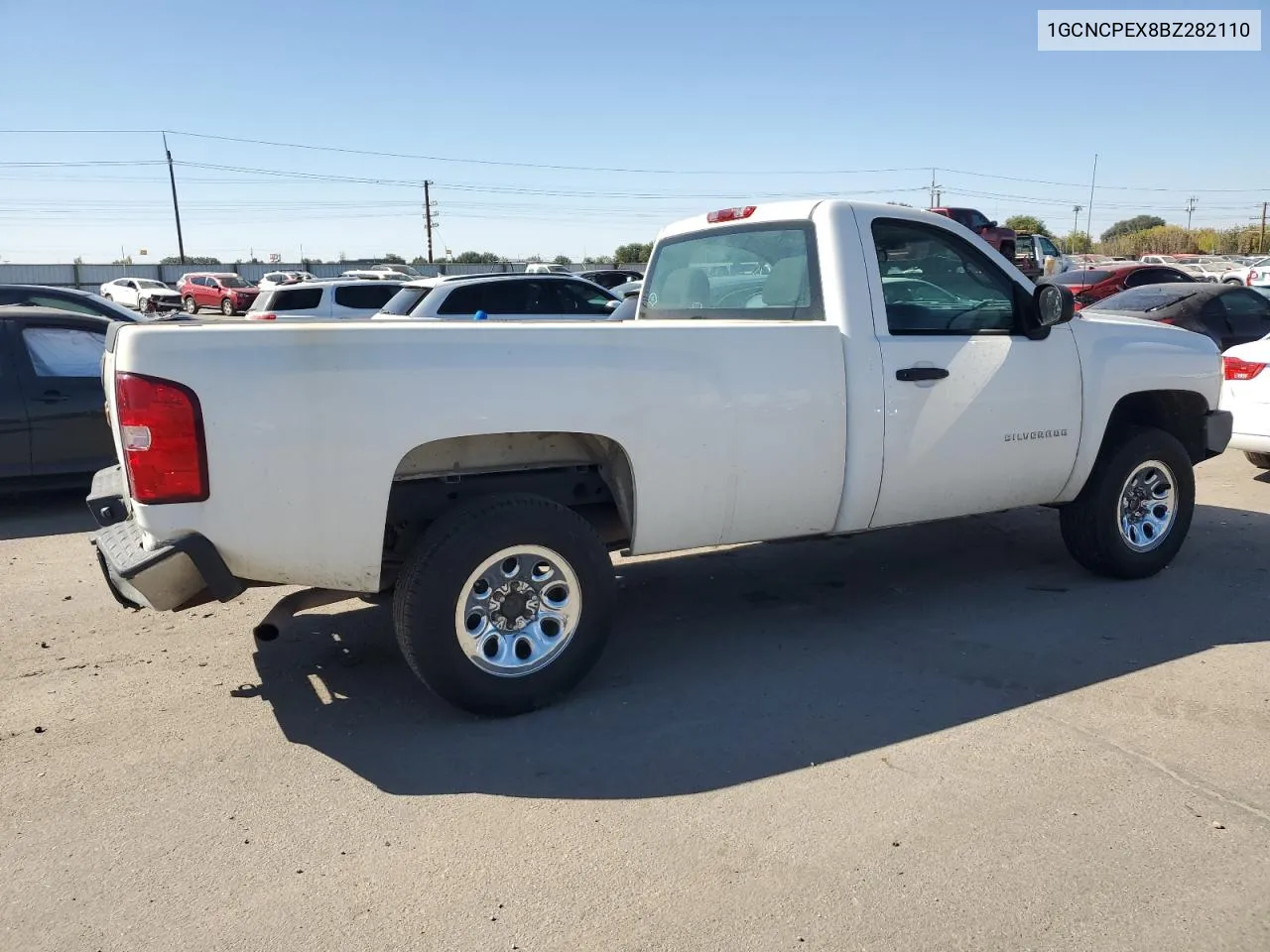 2011 Chevrolet Silverado C1500 VIN: 1GCNCPEX8BZ282110 Lot: 72878374