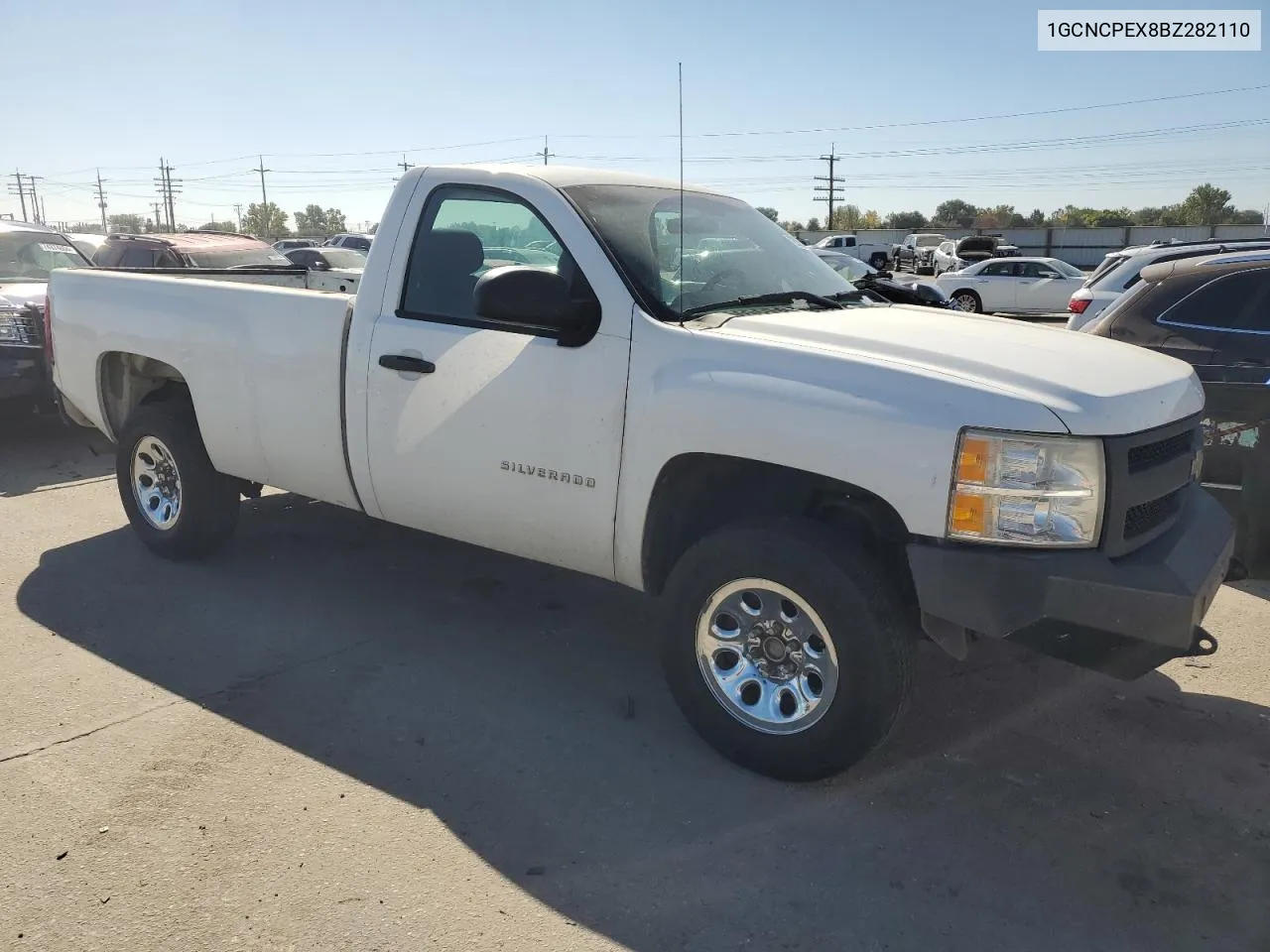 2011 Chevrolet Silverado C1500 VIN: 1GCNCPEX8BZ282110 Lot: 72878374