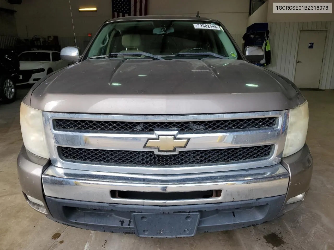 2011 Chevrolet Silverado C1500 Lt VIN: 1GCRCSE01BZ318078 Lot: 72882494