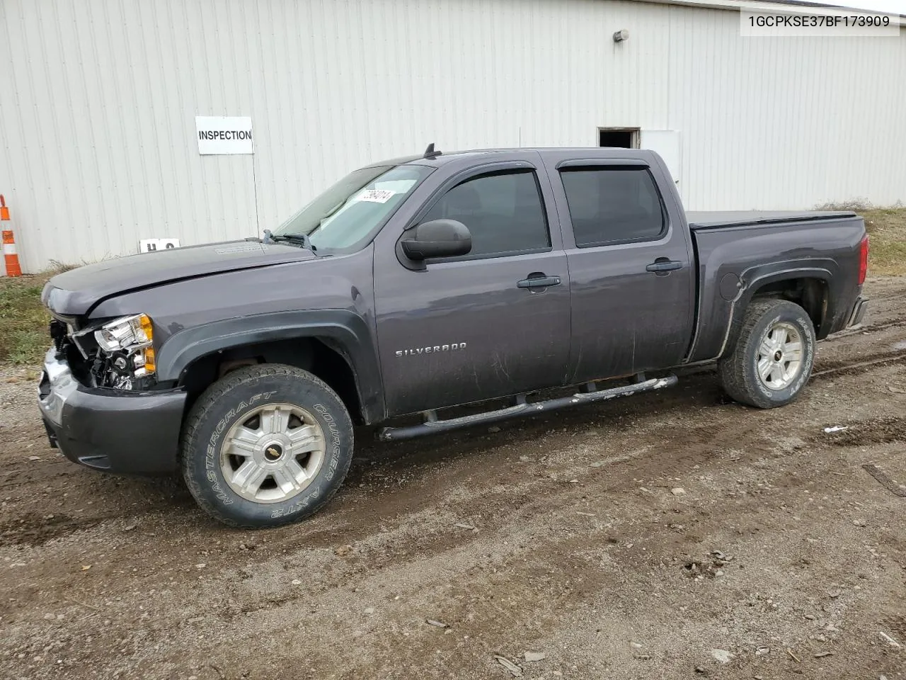 2011 Chevrolet Silverado K1500 Lt VIN: 1GCPKSE37BF173909 Lot: 72964014