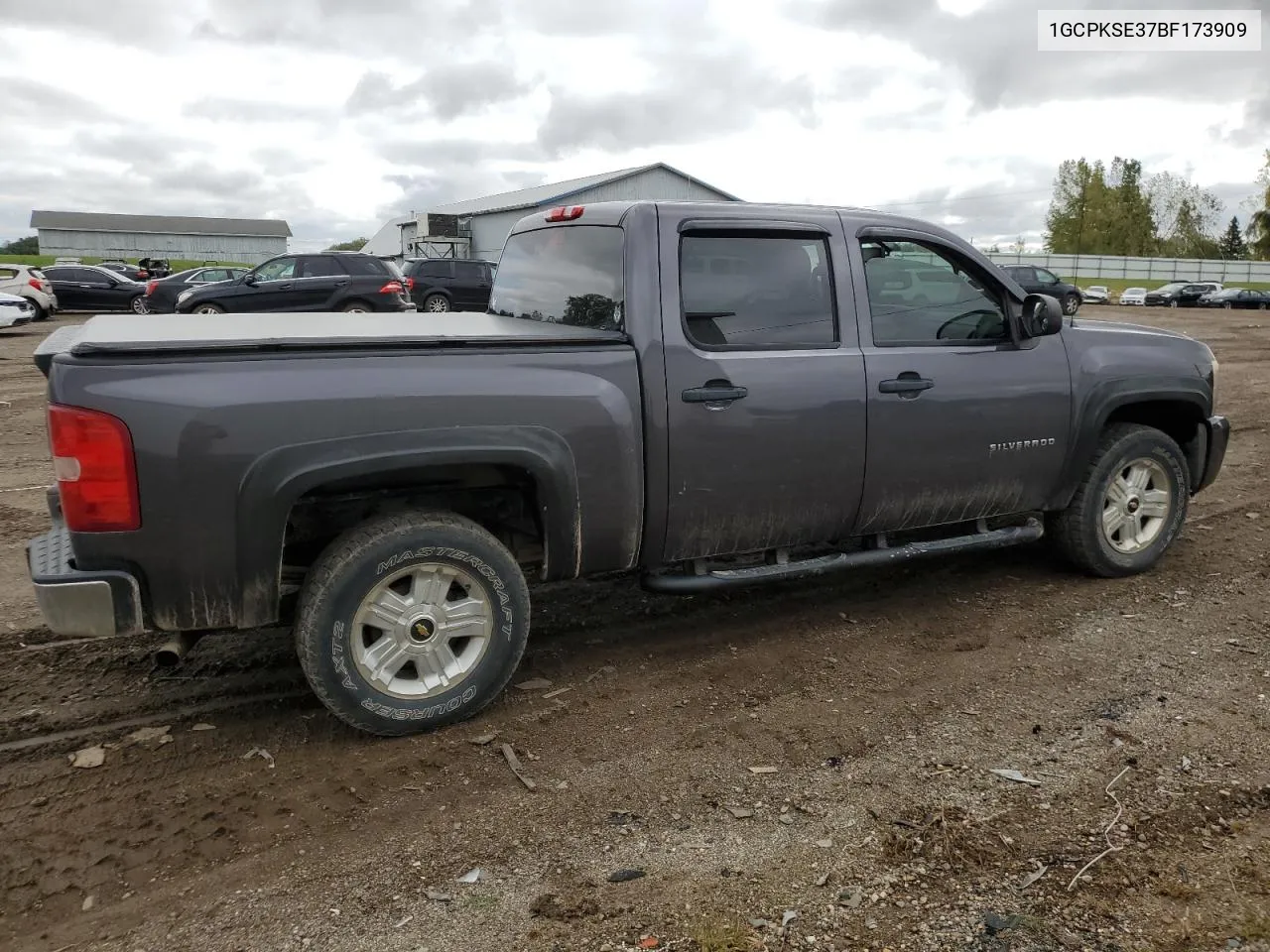 2011 Chevrolet Silverado K1500 Lt VIN: 1GCPKSE37BF173909 Lot: 72964014