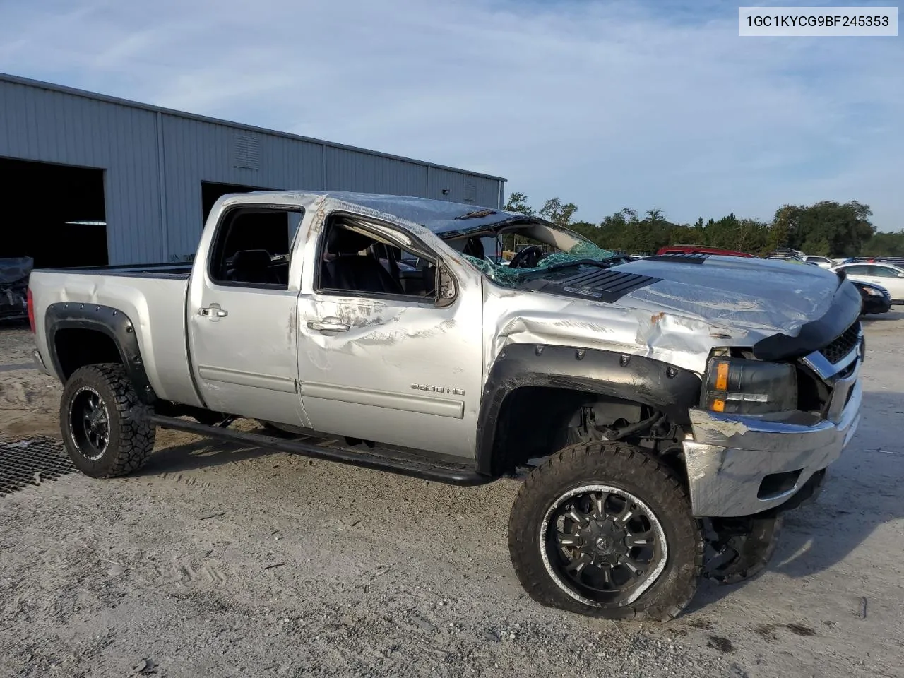 1GC1KYCG9BF245353 2011 Chevrolet Silverado K2500 Heavy Duty Ltz