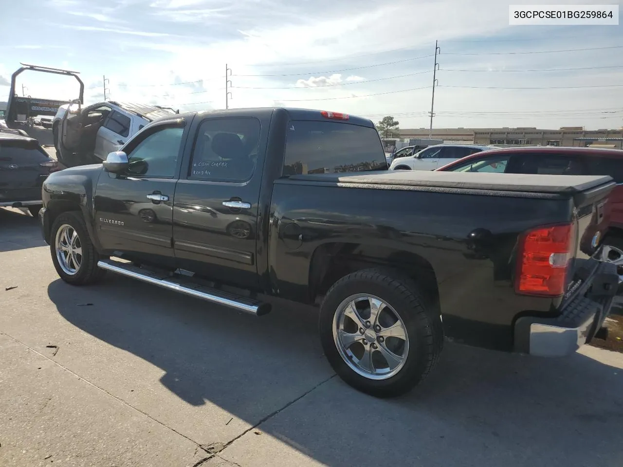 2011 Chevrolet Silverado C1500 Lt VIN: 3GCPCSE01BG259864 Lot: 73000554