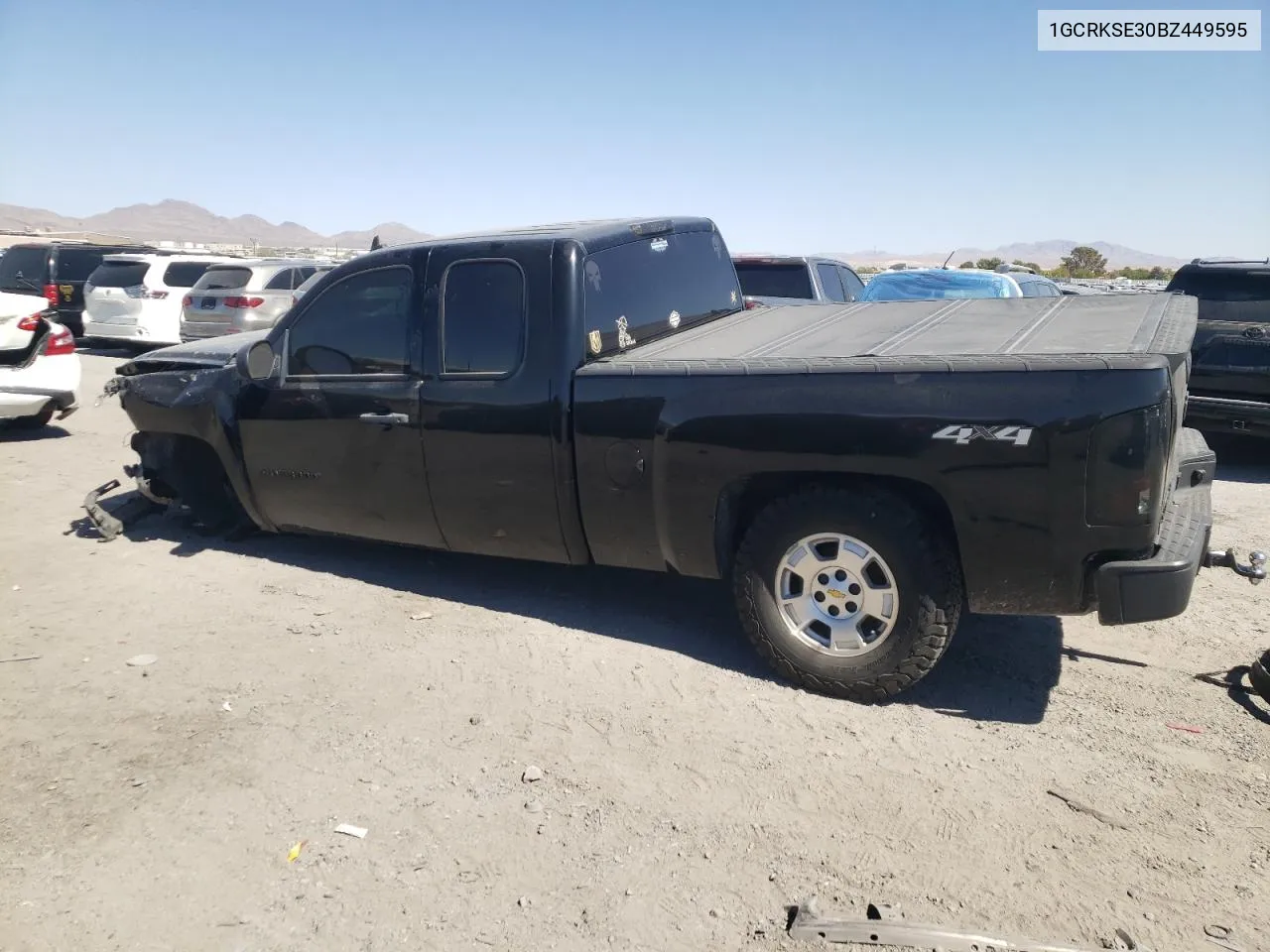 2011 Chevrolet Silverado K1500 Lt VIN: 1GCRKSE30BZ449595 Lot: 73194344