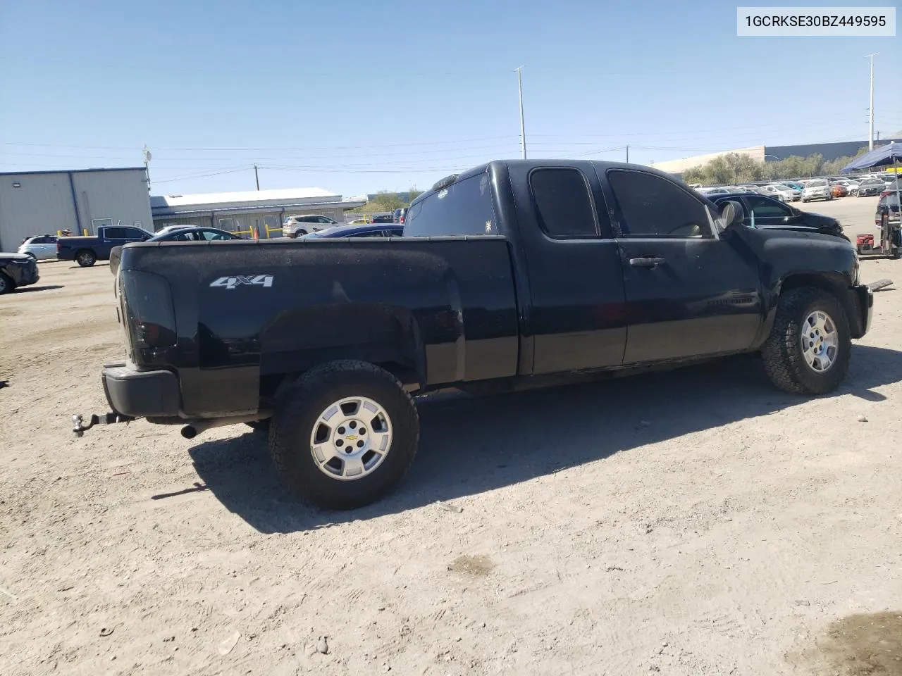 2011 Chevrolet Silverado K1500 Lt VIN: 1GCRKSE30BZ449595 Lot: 73194344