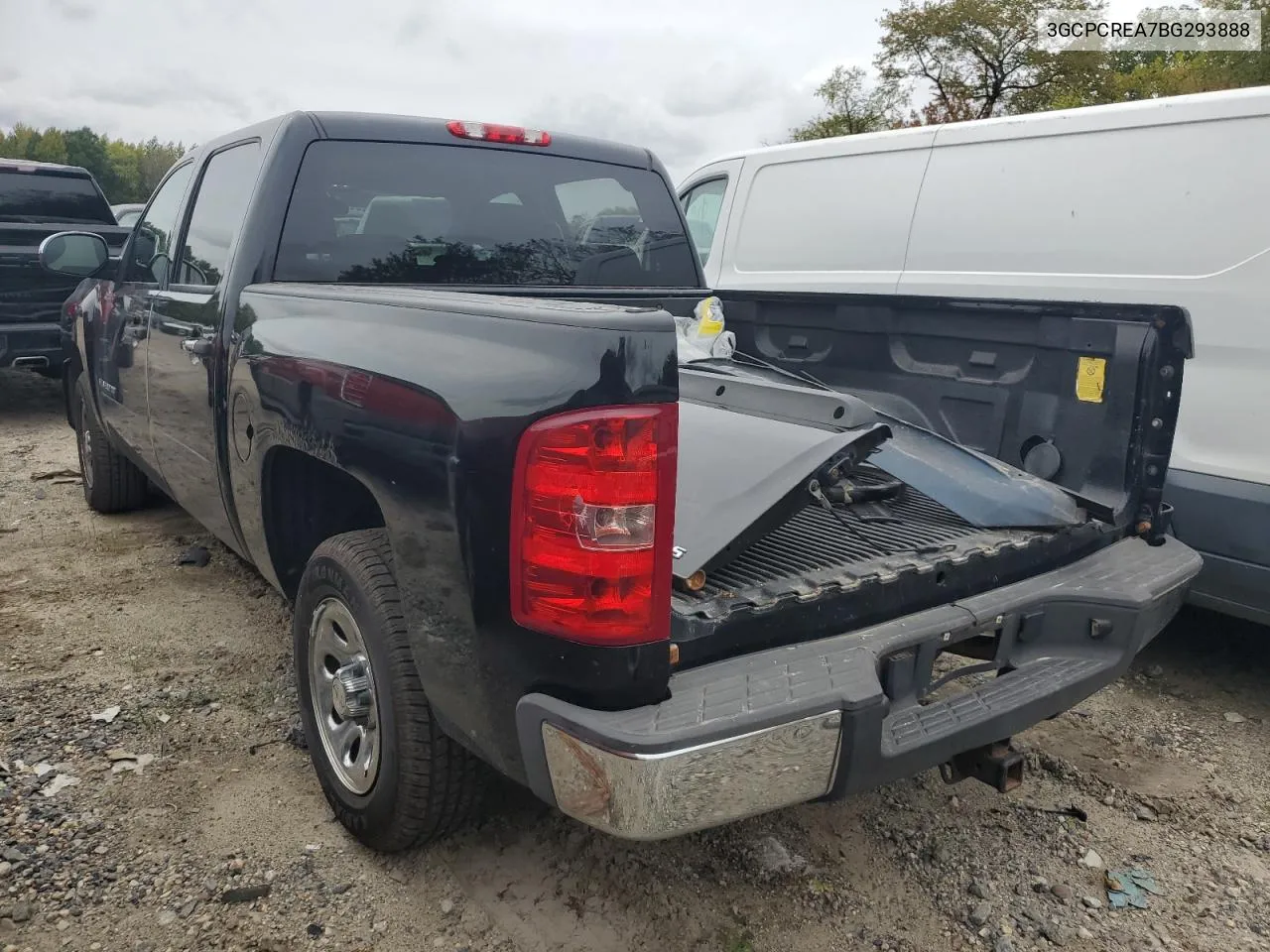 3GCPCREA7BG293888 2011 Chevrolet Silverado C1500 Ls