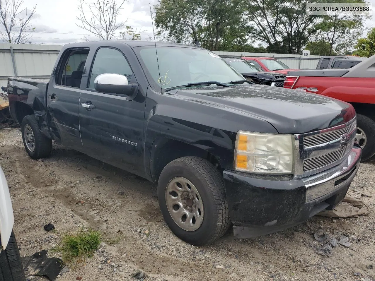 2011 Chevrolet Silverado C1500 Ls VIN: 3GCPCREA7BG293888 Lot: 73226414