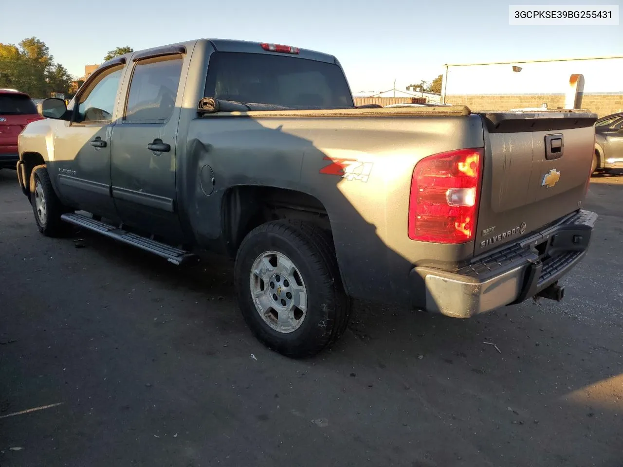 2011 Chevrolet Silverado K1500 Lt VIN: 3GCPKSE39BG255431 Lot: 73230184